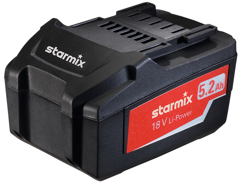Starmix Batteri 18V 5,2 Ah for QUADRIX