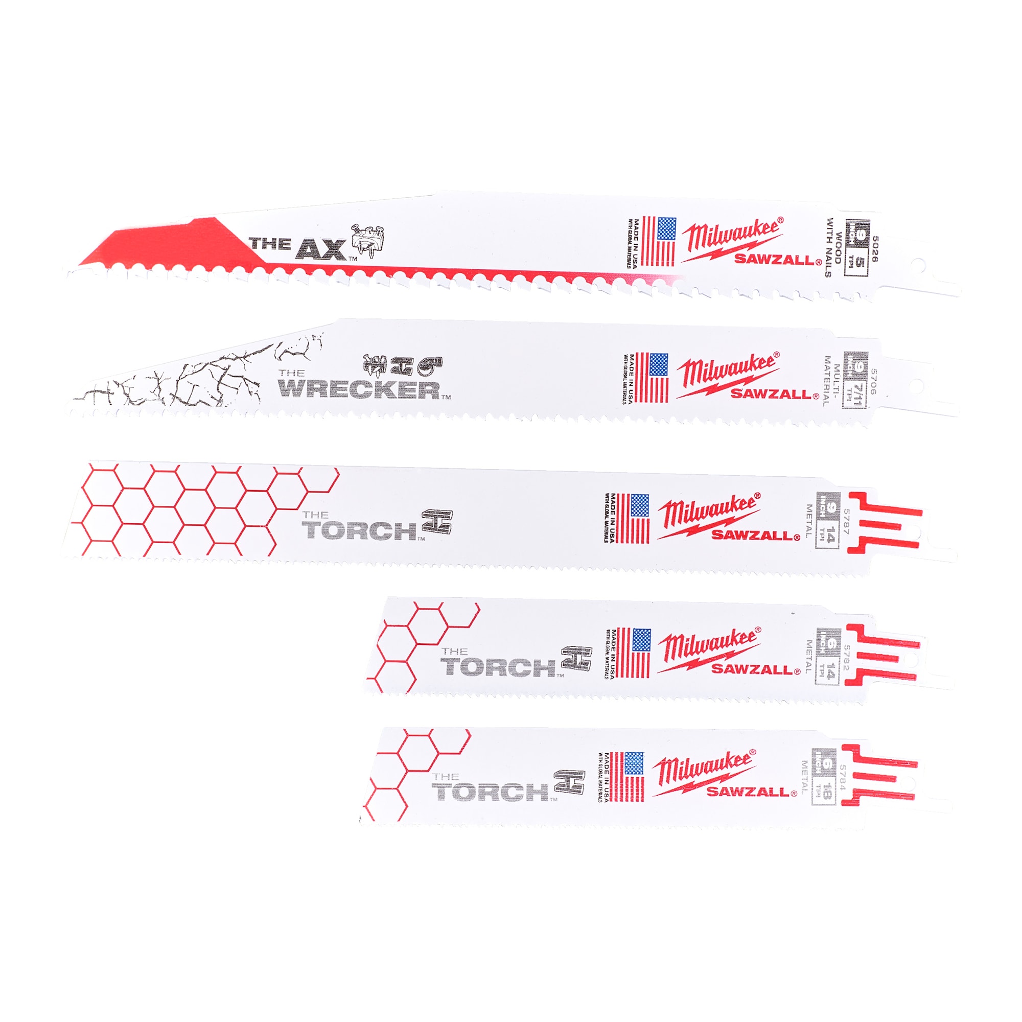 Milwaukee Tigersågblad Sats 5P