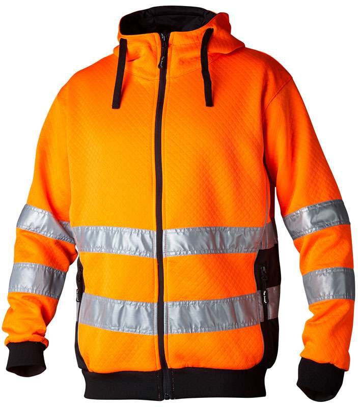 Top Swede Hood varsel 133 Orange/Svart XS