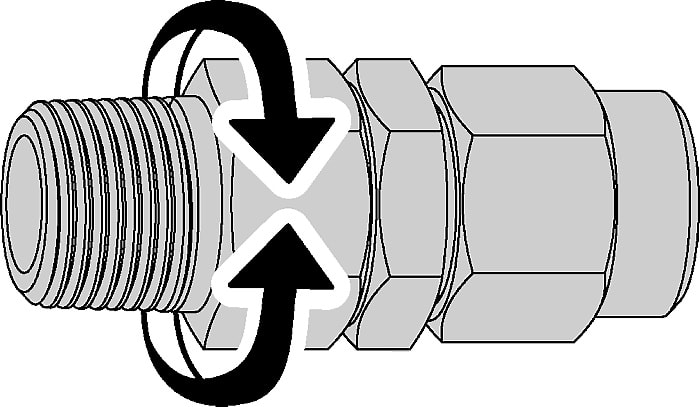 Cejn Svingbar adapter 8 x 12mm R 1/4"