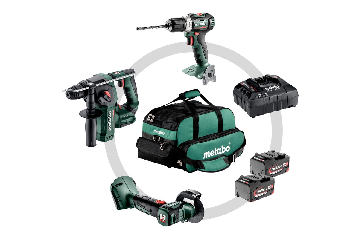 Metabo Vertygspaket Combo Set 3.1.1 18 V
