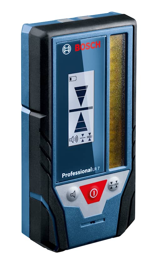 Bosch Håndmodtager LR 7 Professional med 2 x batteri (AA), tilbehørssæt
