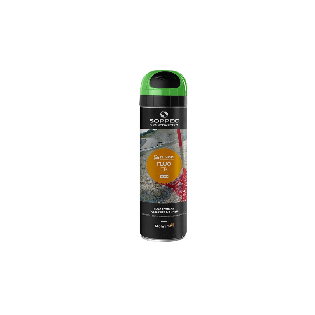 Soppec Märkspray Fluo TP Nordic - Grön, 500ml -