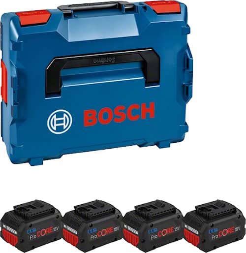 Bosch Batteripaket 4X5,5Ah PROCORE L-BOXX