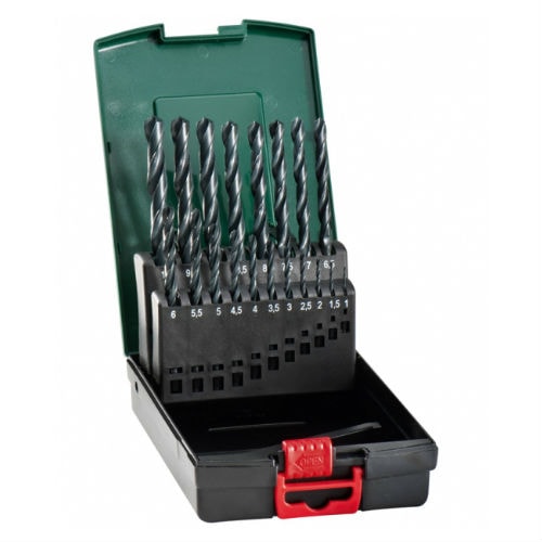 Metabo HSS-R-Bohrerkassette, 19-teilig, Kunststoffkassette