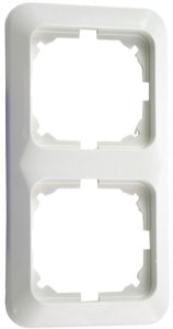 Amiga Täckram 2-Fack Lodrät