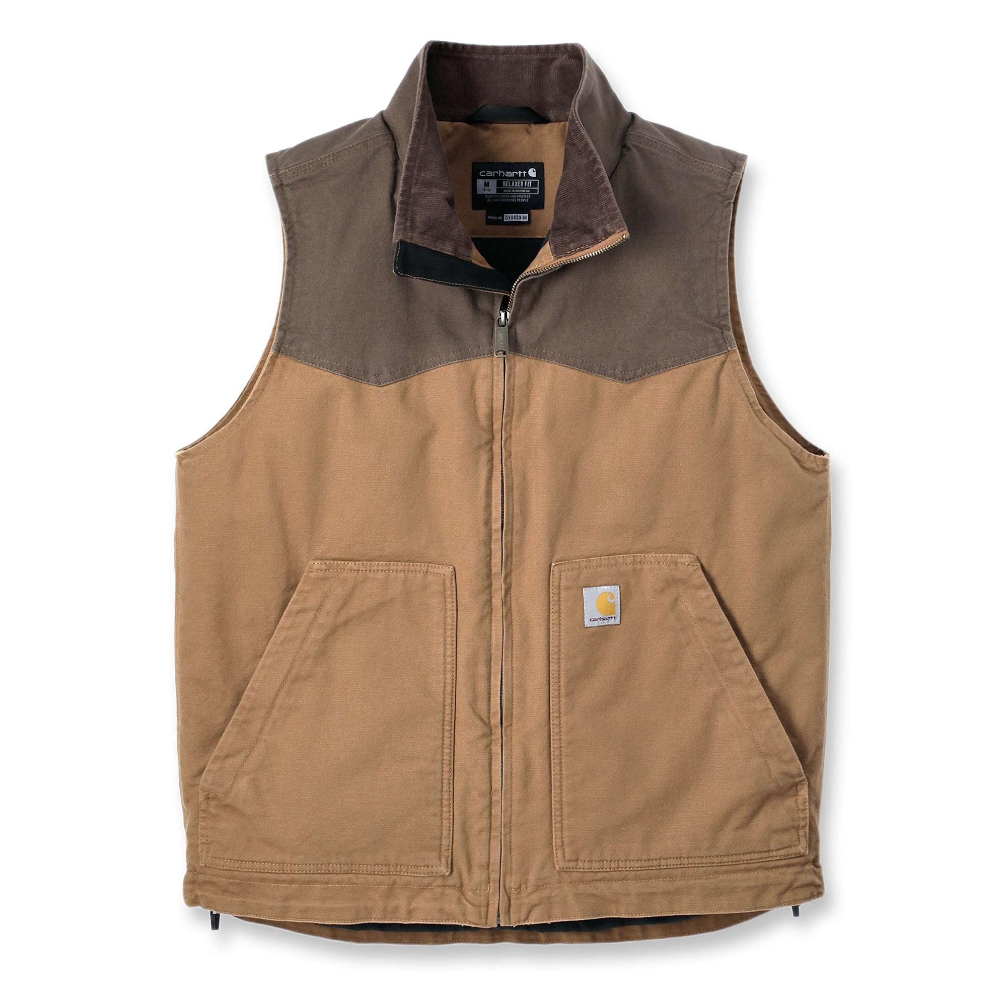 Carhartt Montana duck Väst, Herr, Carhartt brown/coffee