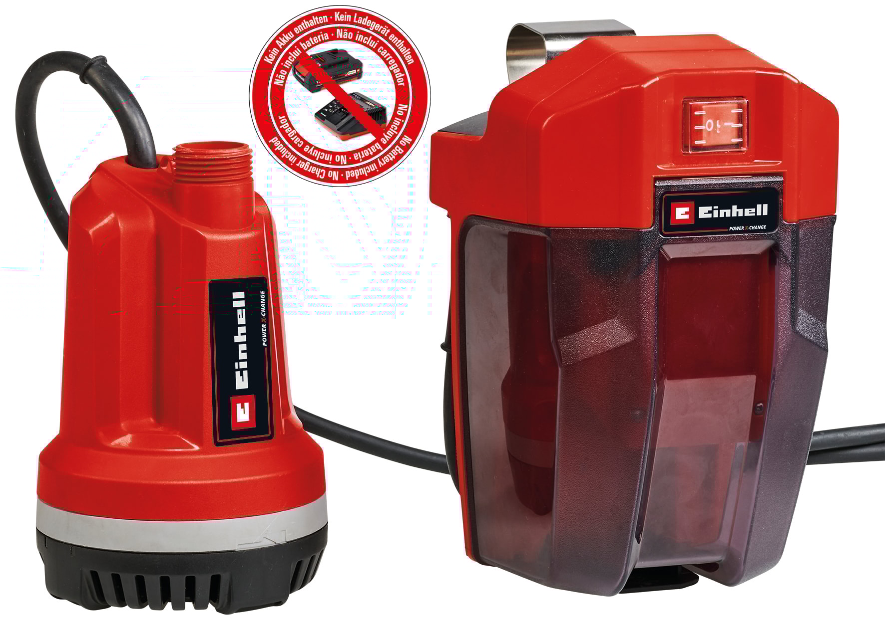 Einhell Dränkbar pump GE-PP 18 RB Li utan batteri och laddare -