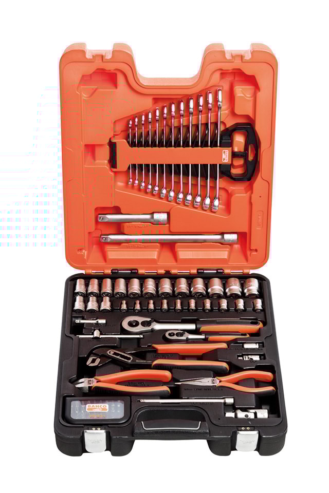 Bahco Verktygssats S81MIX 1/4, 1/2'' 81 delar