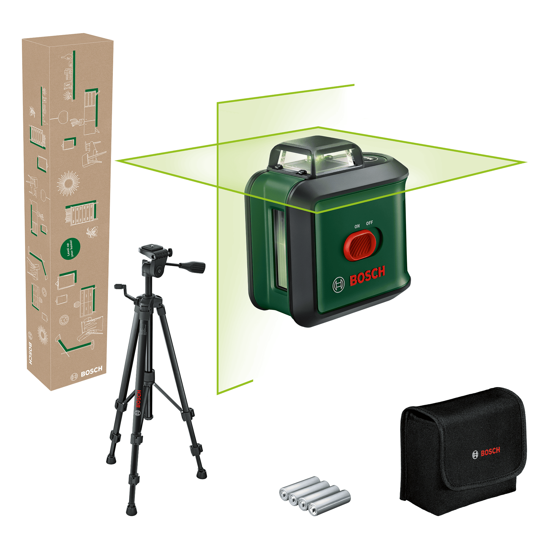 Bosch DIY Cirkellaser Universallevel 360 Set