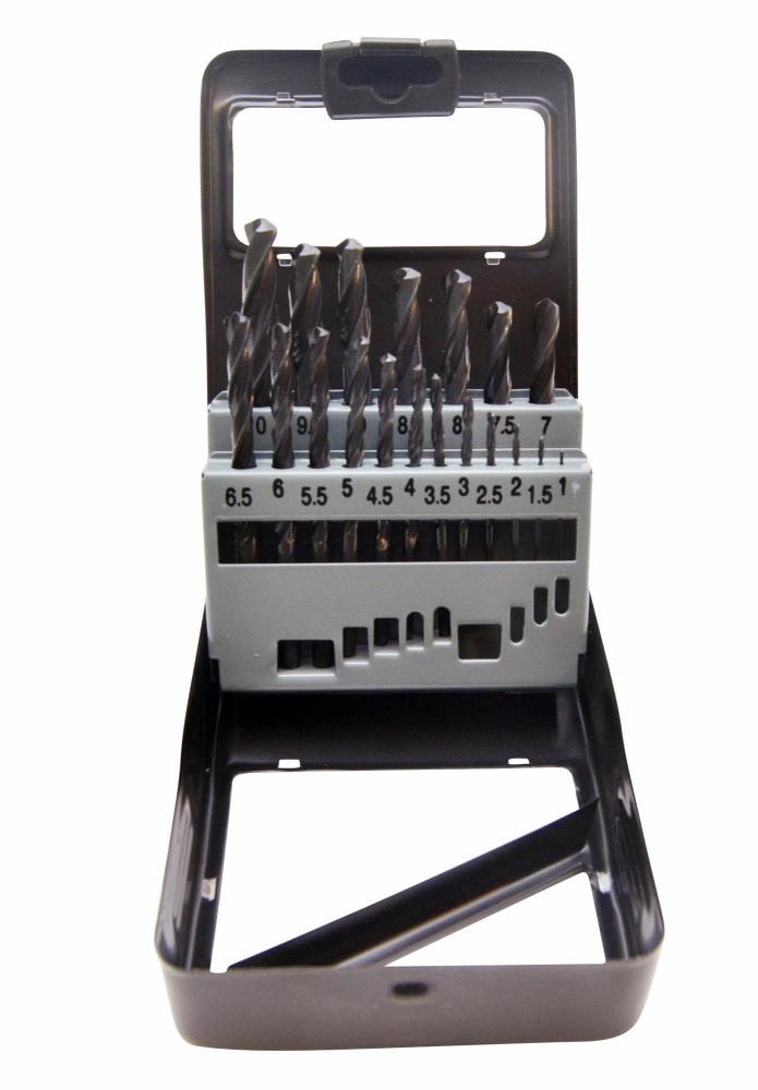 Boxer® HSS-borrsats i stållåda 19 delar