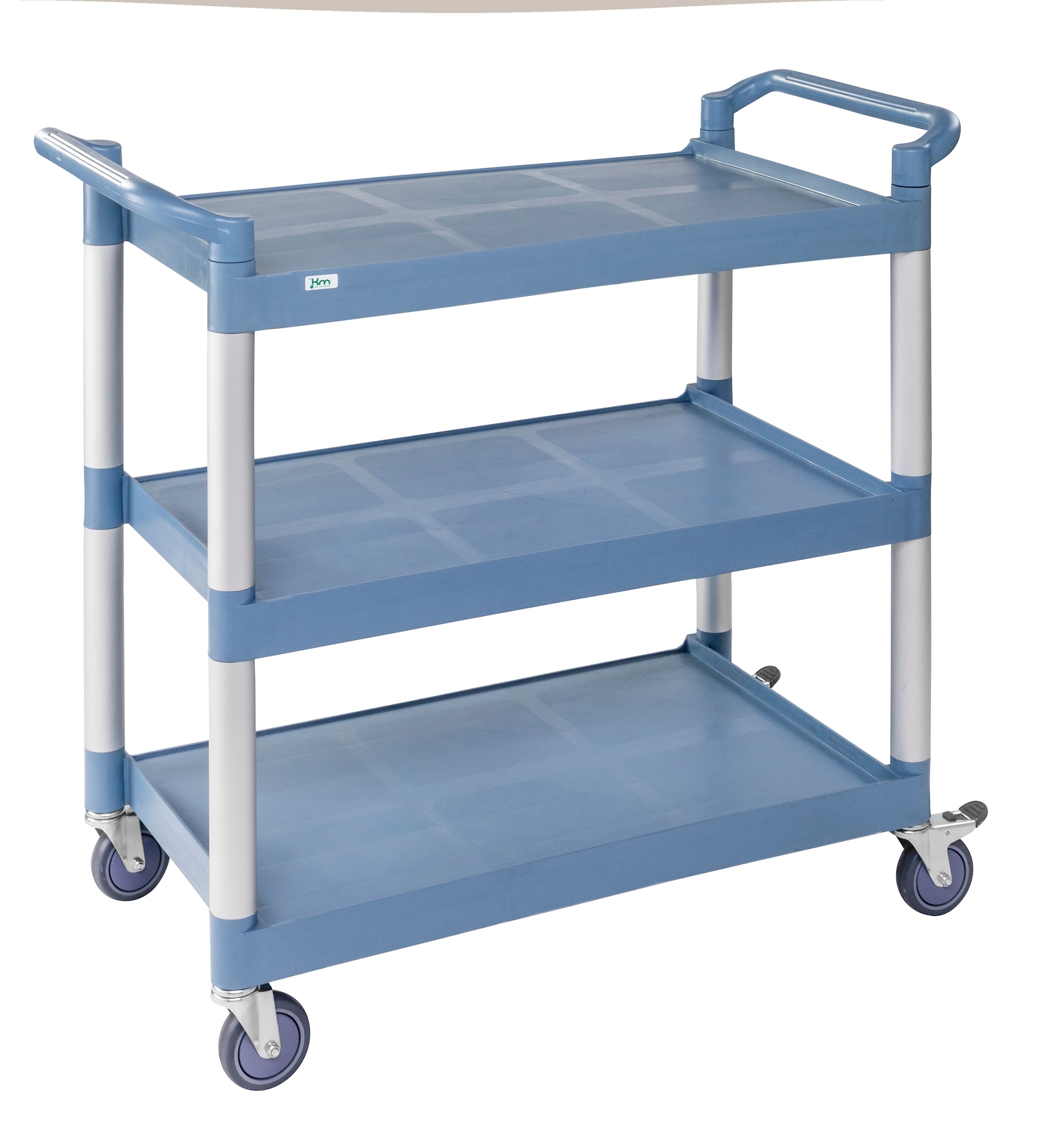 Kongamek 79,5 x 49,5 cm Svart Plastvagn