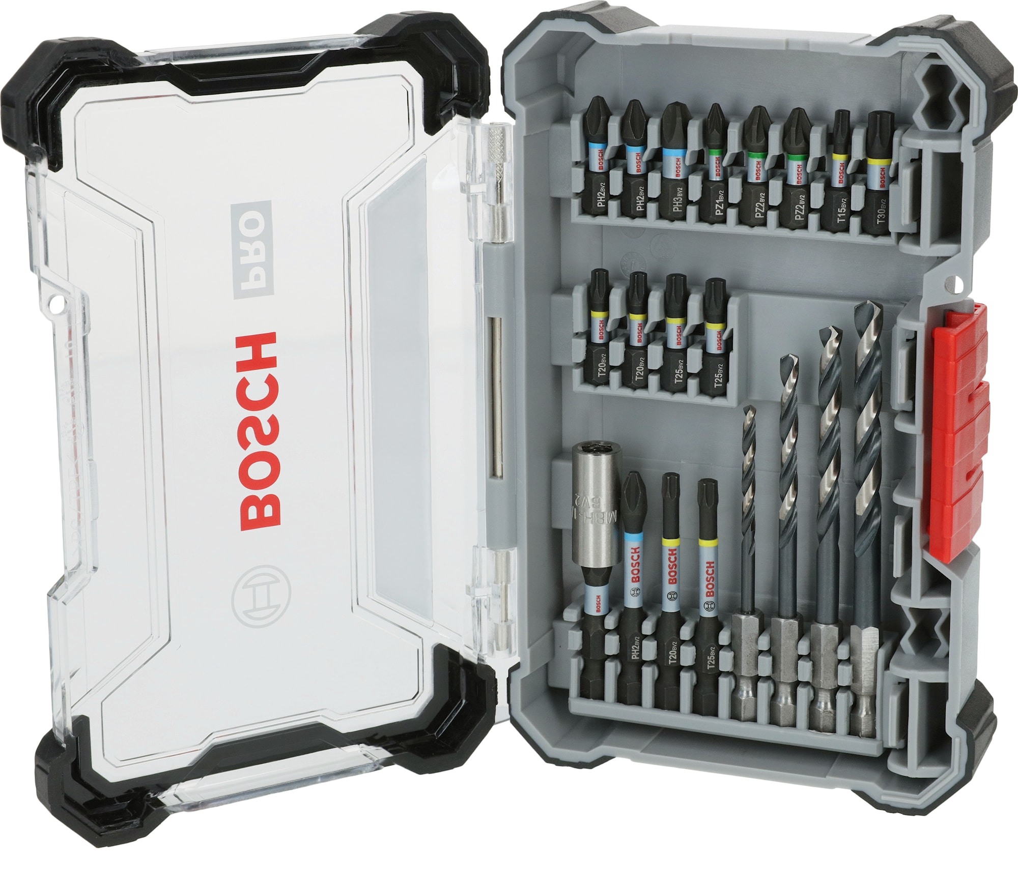 Bosch Borr-/Bitsset Impact Hss 20 Delar