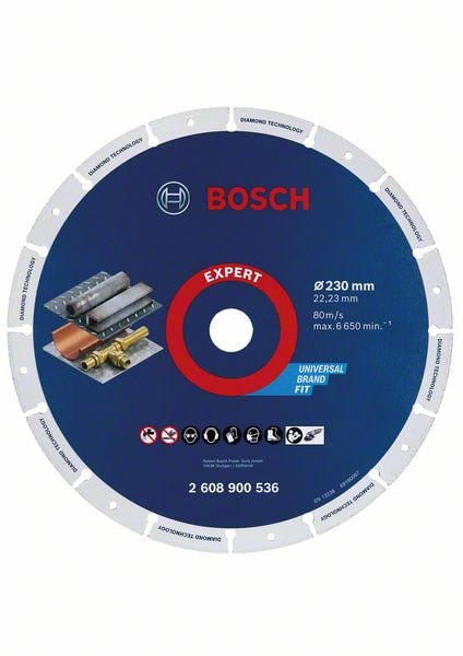 Bosch Expert Diamond Metal Wheel, stor kappeskive 180 x 22,23 mm