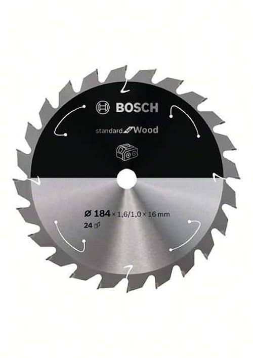 Bosch Sågklinga Standard for Wood 184×1,6/1×16mm 24T