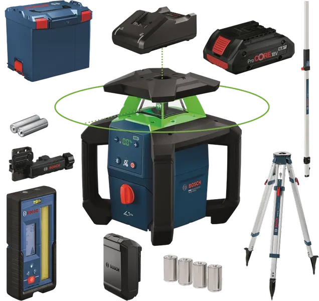 Bosch Rotationslaser GRL18V-4-34CVG/BT/GR