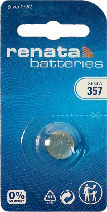 Knappcell 357/Sr44/1-Pack