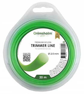 Grimsholm Trimmertråd Rund Green 2,0mm 35m