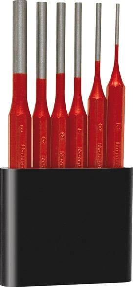 Format Lyöntitappisarja 2–8 mm, 6 osaa, muovilaatikko