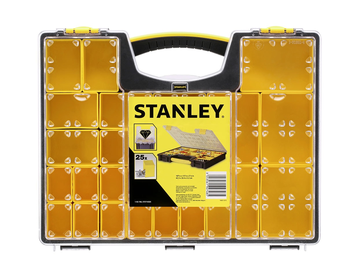 Stanley Sortimentlåda 422x334x52mm 25 fack