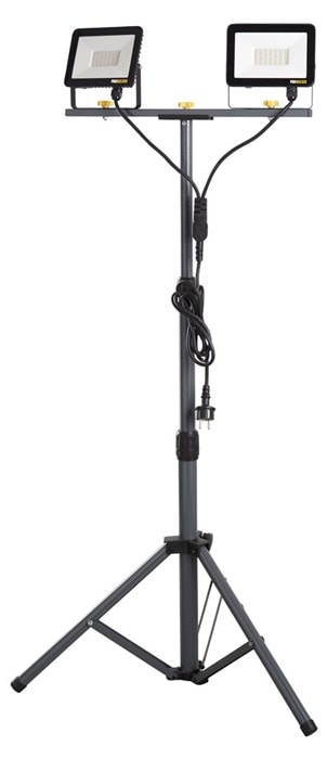Probuilder LED Arbetslampa med stativ 2x50W