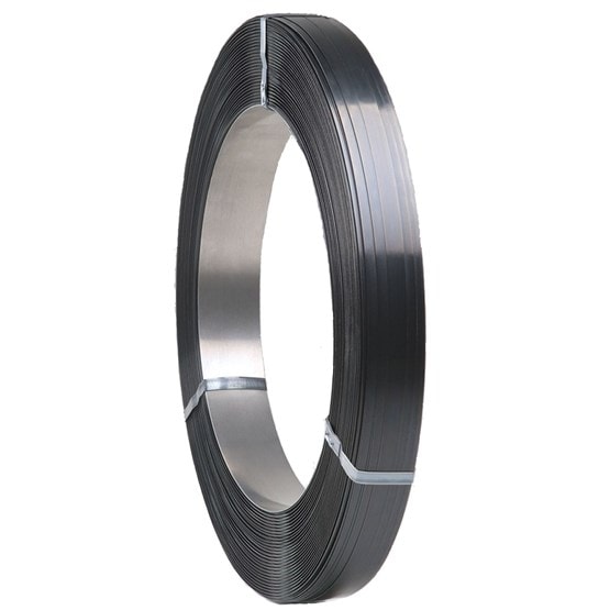 Signode Stålband 16x0,5mm bredspolat blåanlöpt 50kg/rl