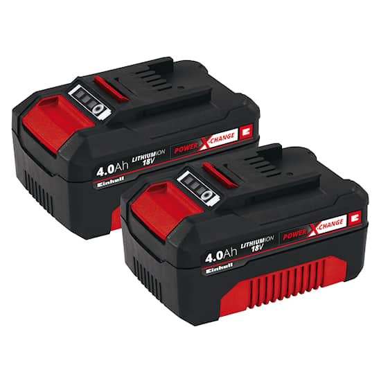 Einhell PXC-Twinpack 4,0 Ah, Batteri