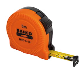 Bahco Måttband MTC kort, stål, mm/mm, klass 2, kompakt