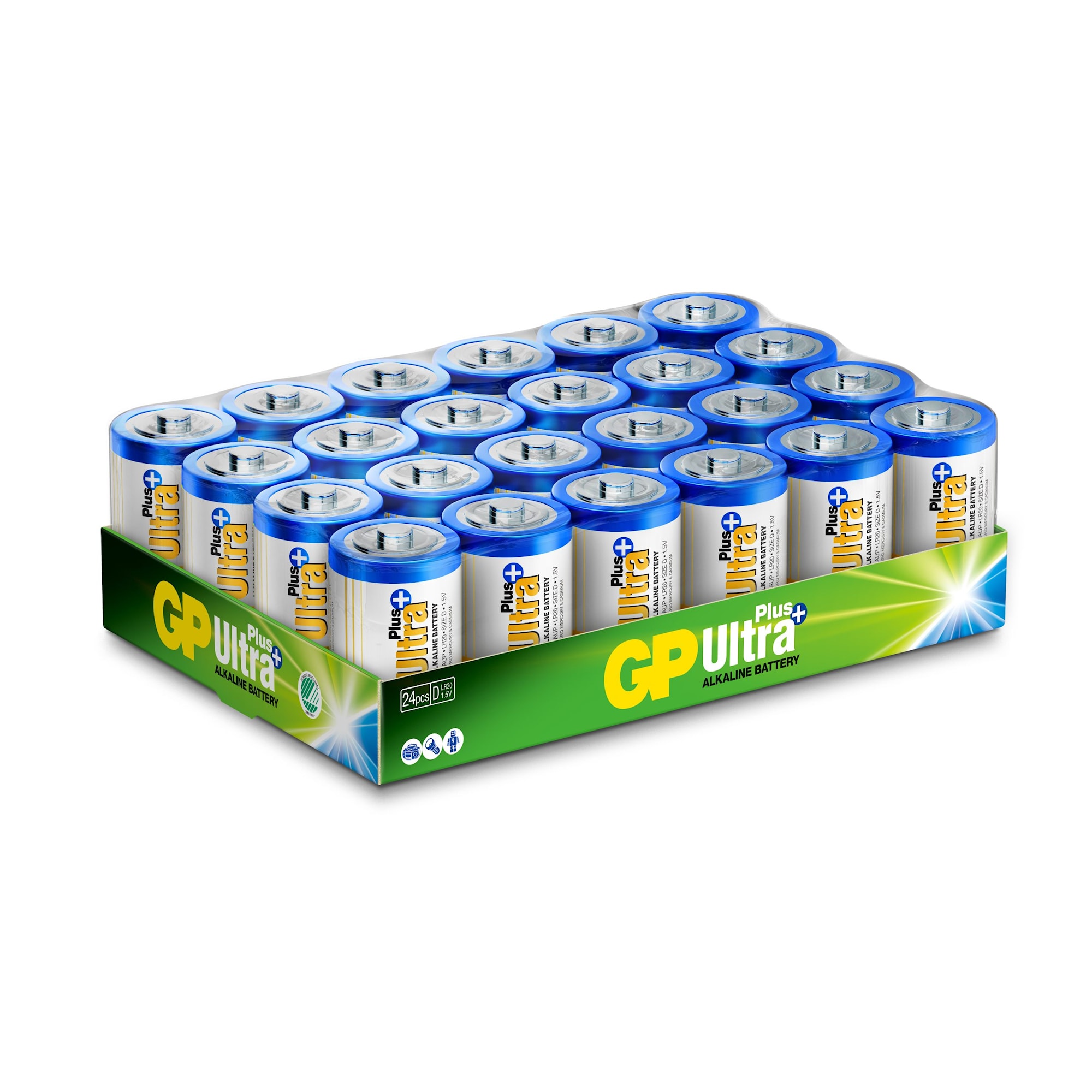 Gpbm Nordic Batteri Gp D/24-Pack Bulk