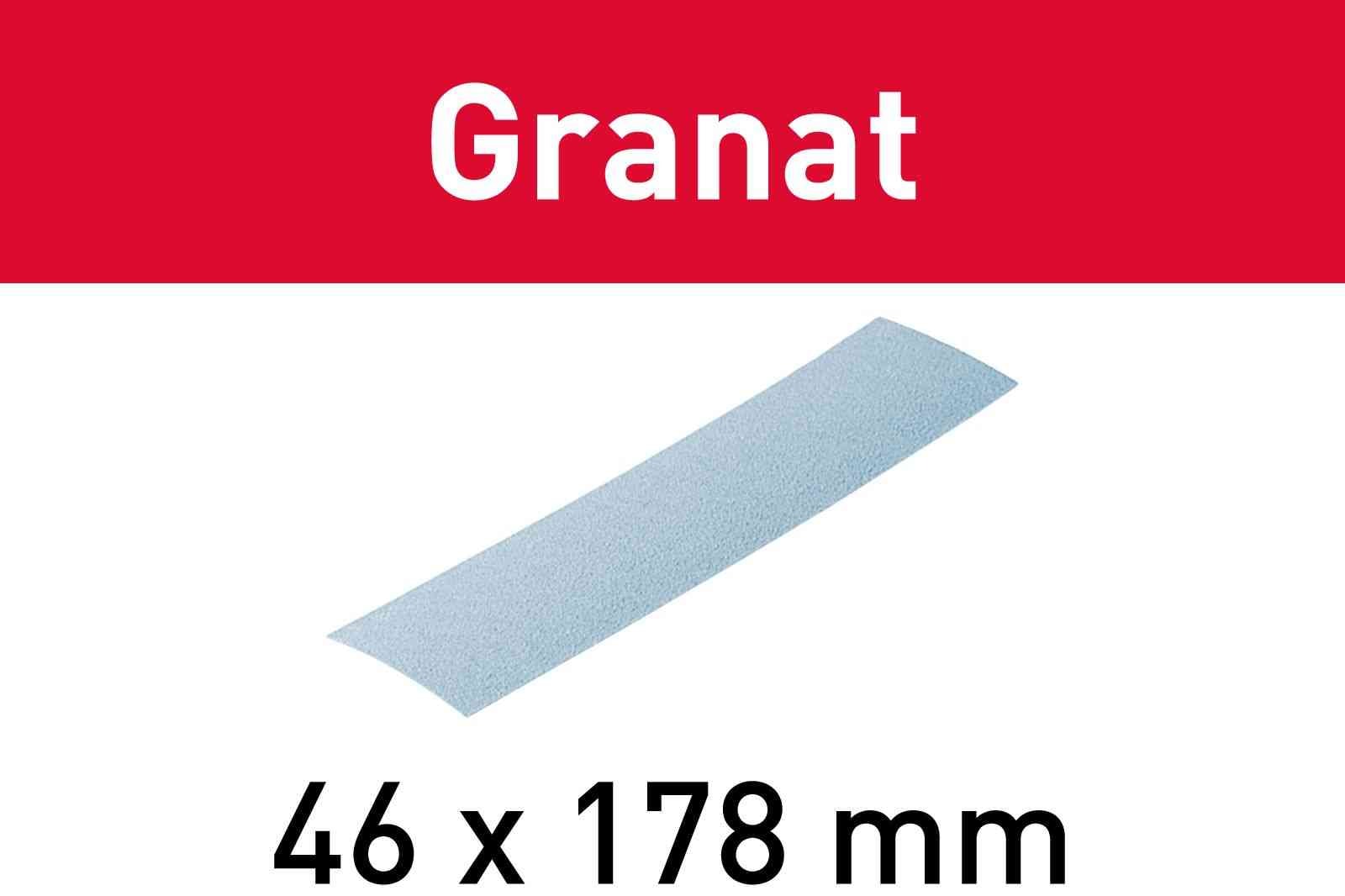Festool Slippapper Granat 46x178mm StickFix P 10-pack