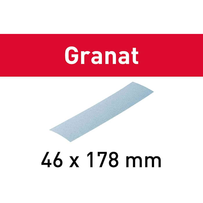 Festool Slippapper Granat 46x178mm StickFix P 10-pack