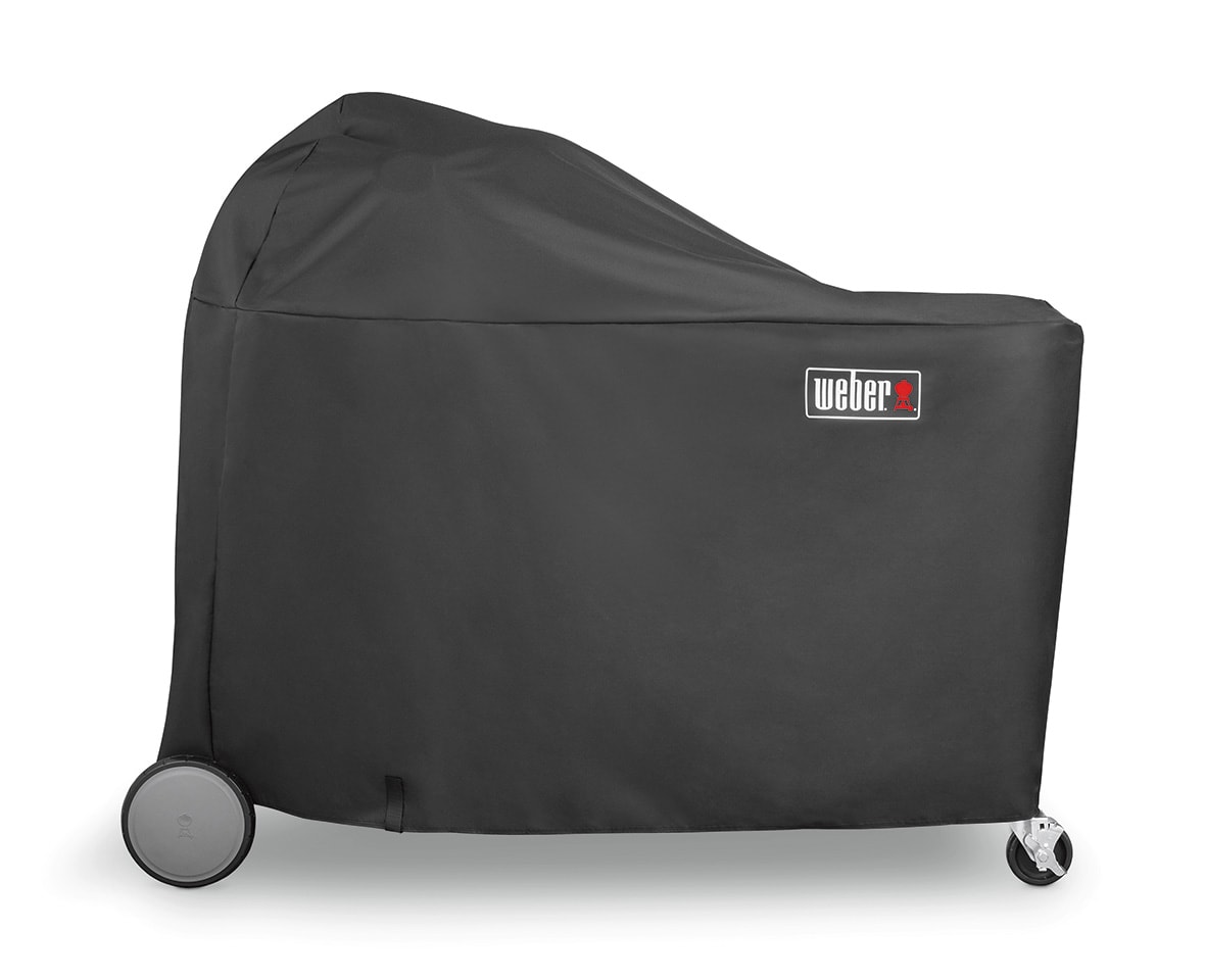 Weber Premium -suojapeite - Sopii Summit Kamado S6 -brikettigrillikeskukseen ja Summit-brikettigrillikeskukseen
