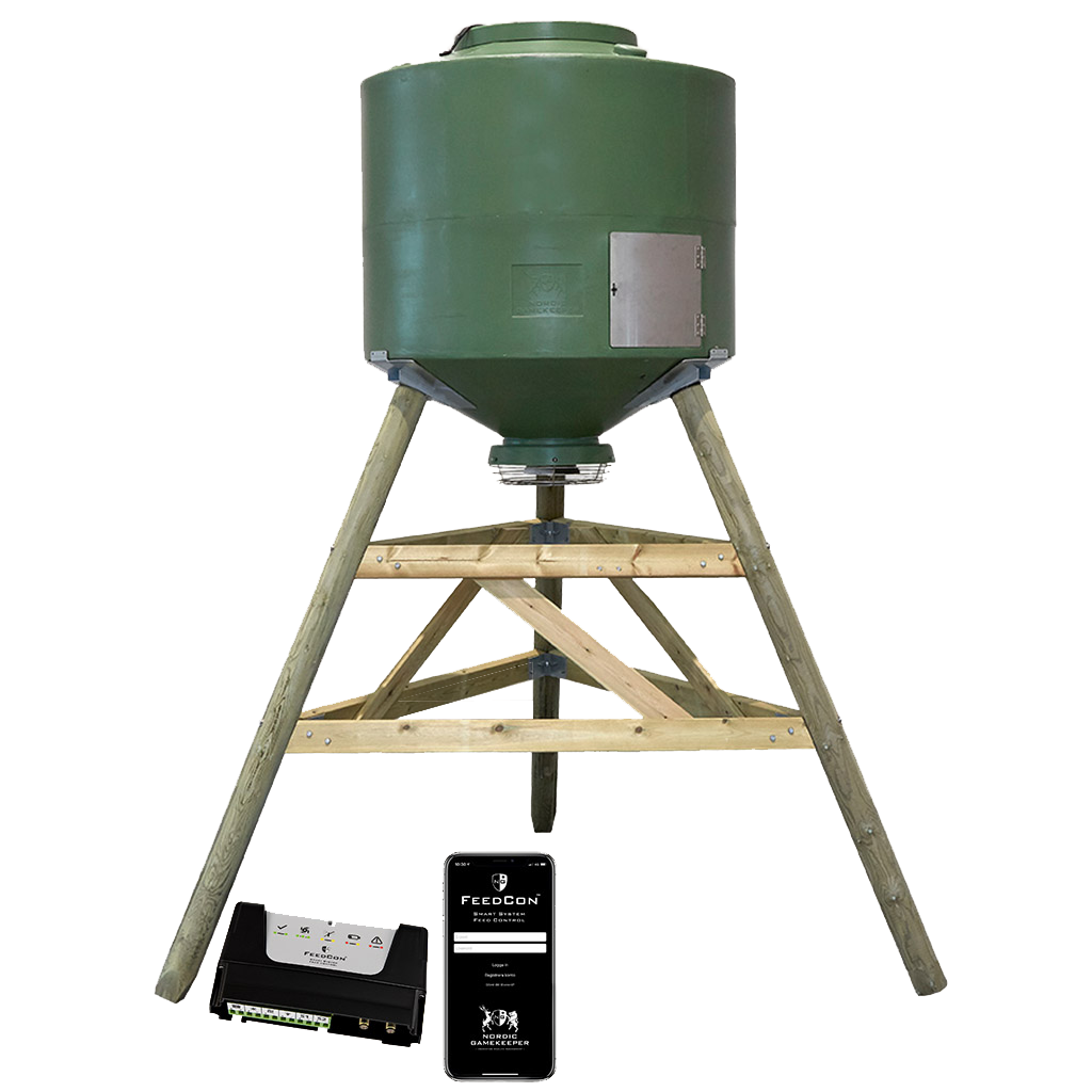 Nordic Gamekeeper Komplett Foderautomat 1000 liter