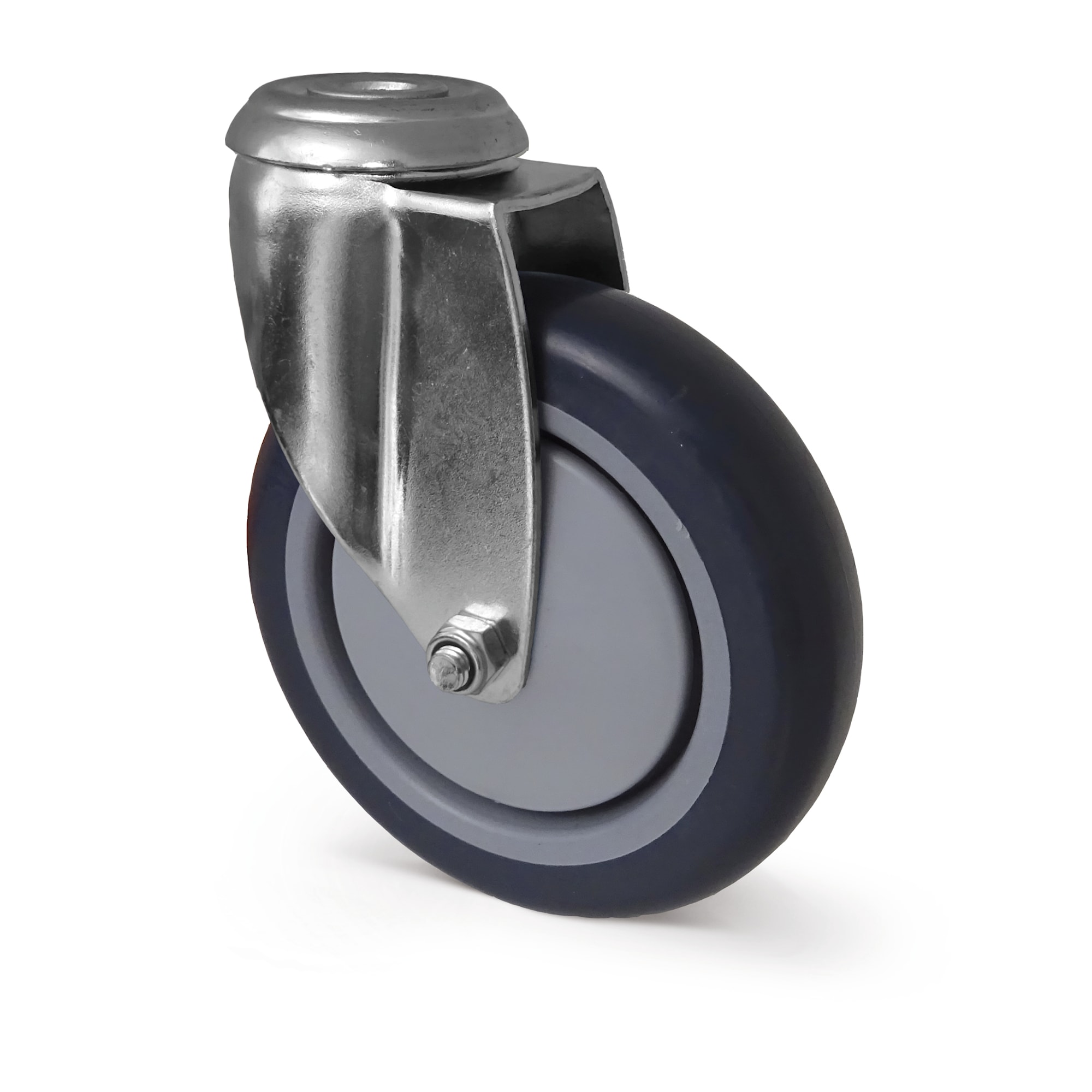 Kääntöpyörä 1470PJP100P30-11, 100 mm, harmaa