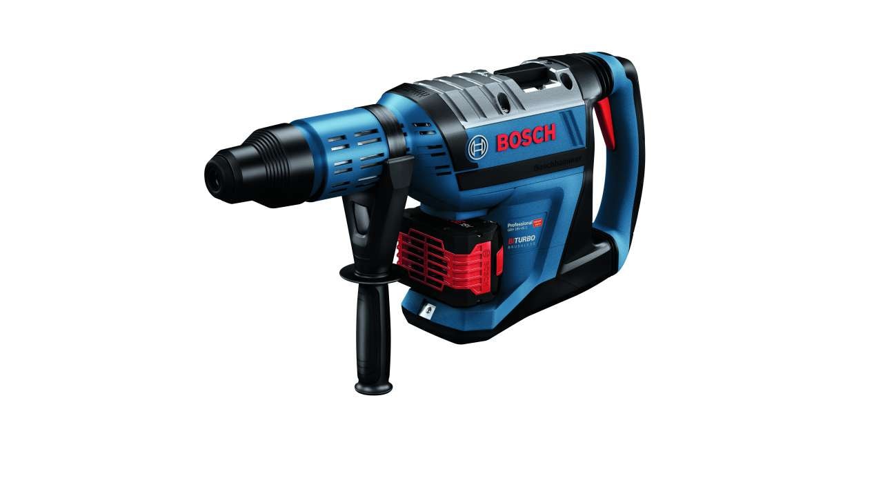 Bosch Akkuporavasara Biturbo GBH 18V-45 C (SDS max), runko ilman akkua ja laturia