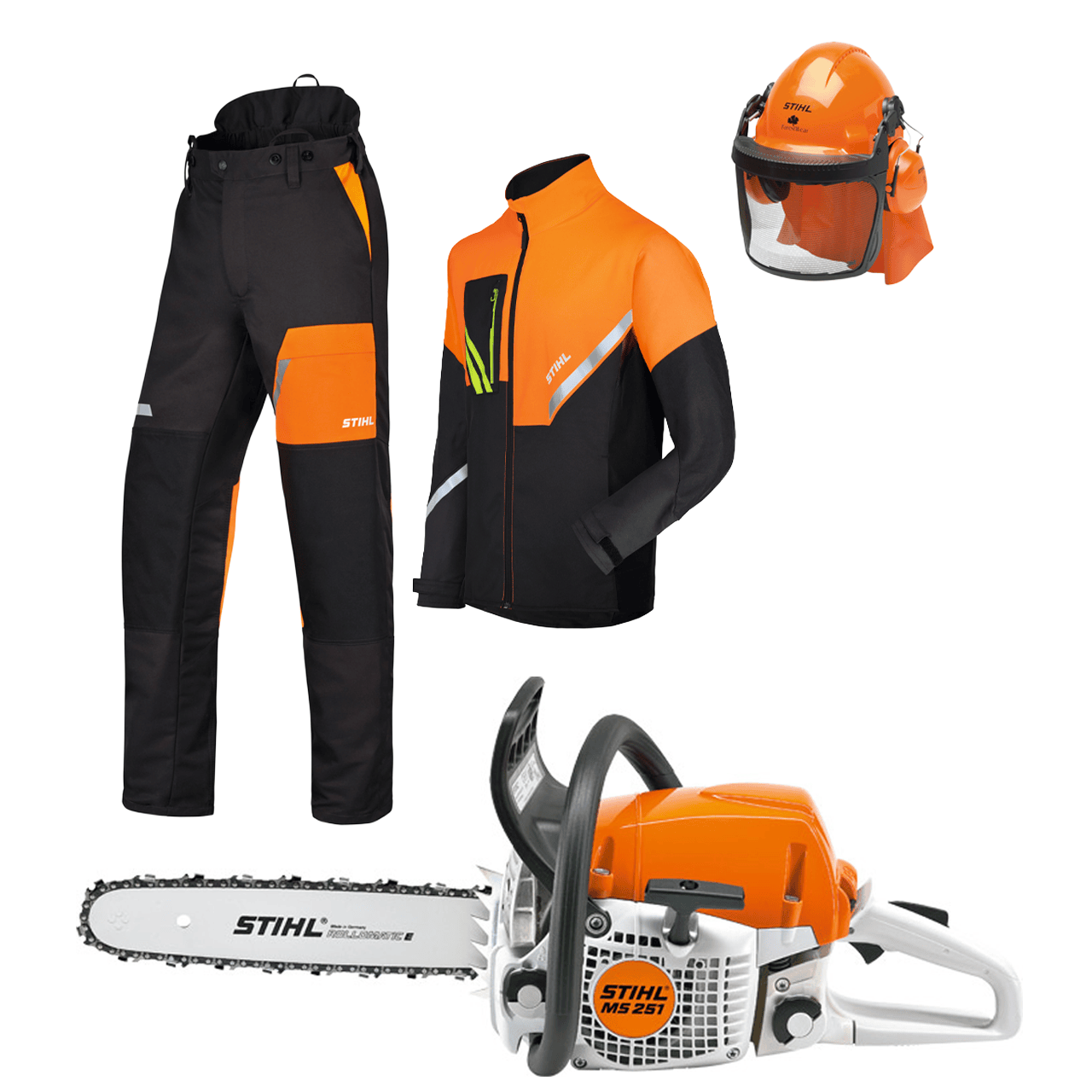 Stihl MS 251 Semiproffs-paket