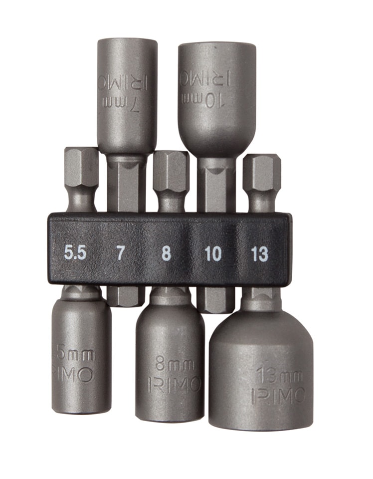 Irimo magnetiske hylser i sett 5,5-13 mm