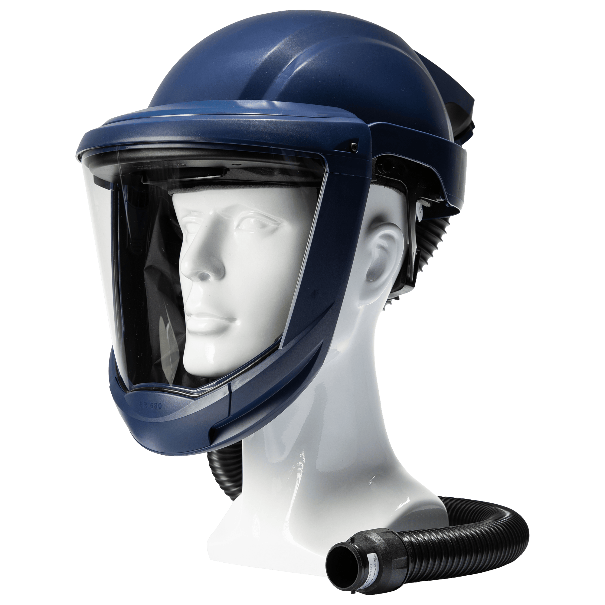 Sundström SR 580 -kypärä visiirillä, puhallinsuojilla