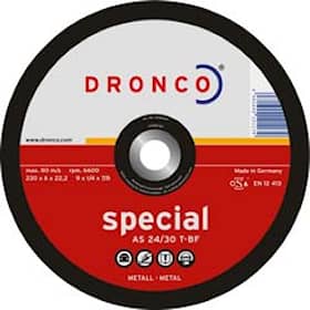 Dronco Navrondell för metall Quality 230x6,0x22,23mm A24/30P Typ 27