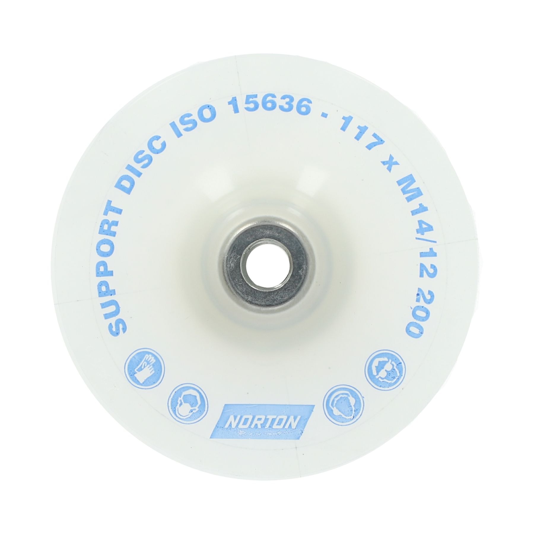 Norton Stödrondell 125mm M14, fiberrondell