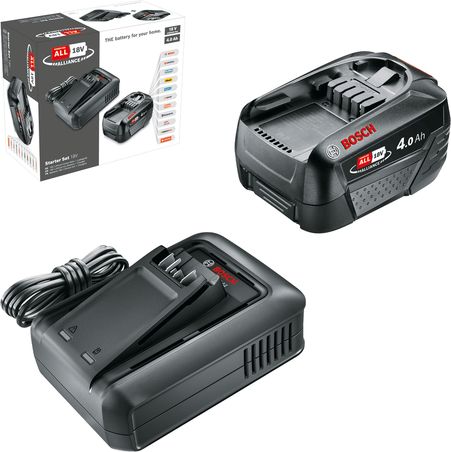 Bosch DIY Batteriset Starter Set 18 V 4AH AL18V-44