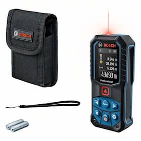 Bosch Laserafstandsmåler GLM 50-27 C Professional med 2 x batterier (AA), beskyttelsesrelæ