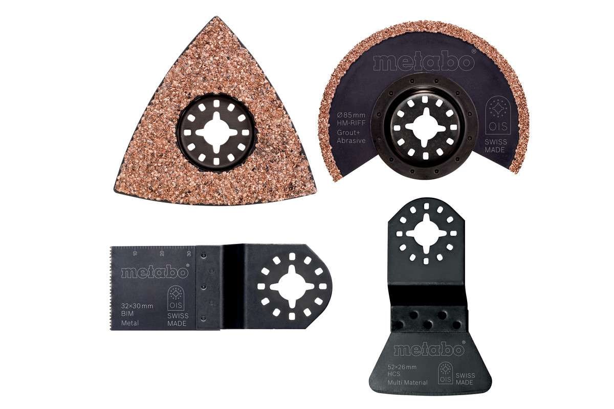 Metabo Flisleggersett 4 deler for multiverktøy