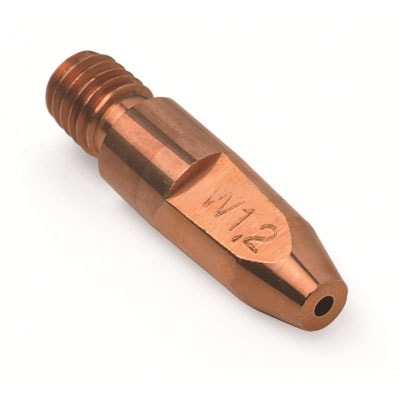 ESAB Kontaktmunstycke CuCrZr M6x27 T=1,2/H=1,5mm 10-pack