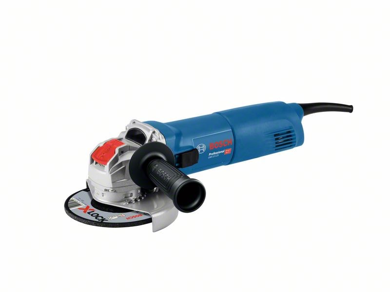 Bosch Kulmahiomakone, X-LOCK-kiinnitys GWX 10-125 Professional kartonkirasiassa, sis. suojuksen