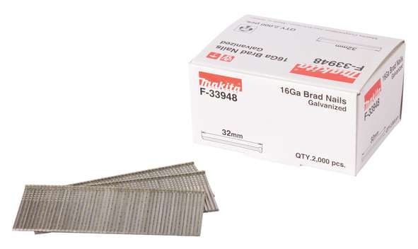 Makita Viimeistelynaulat 1,6 mm, 2000 kpl