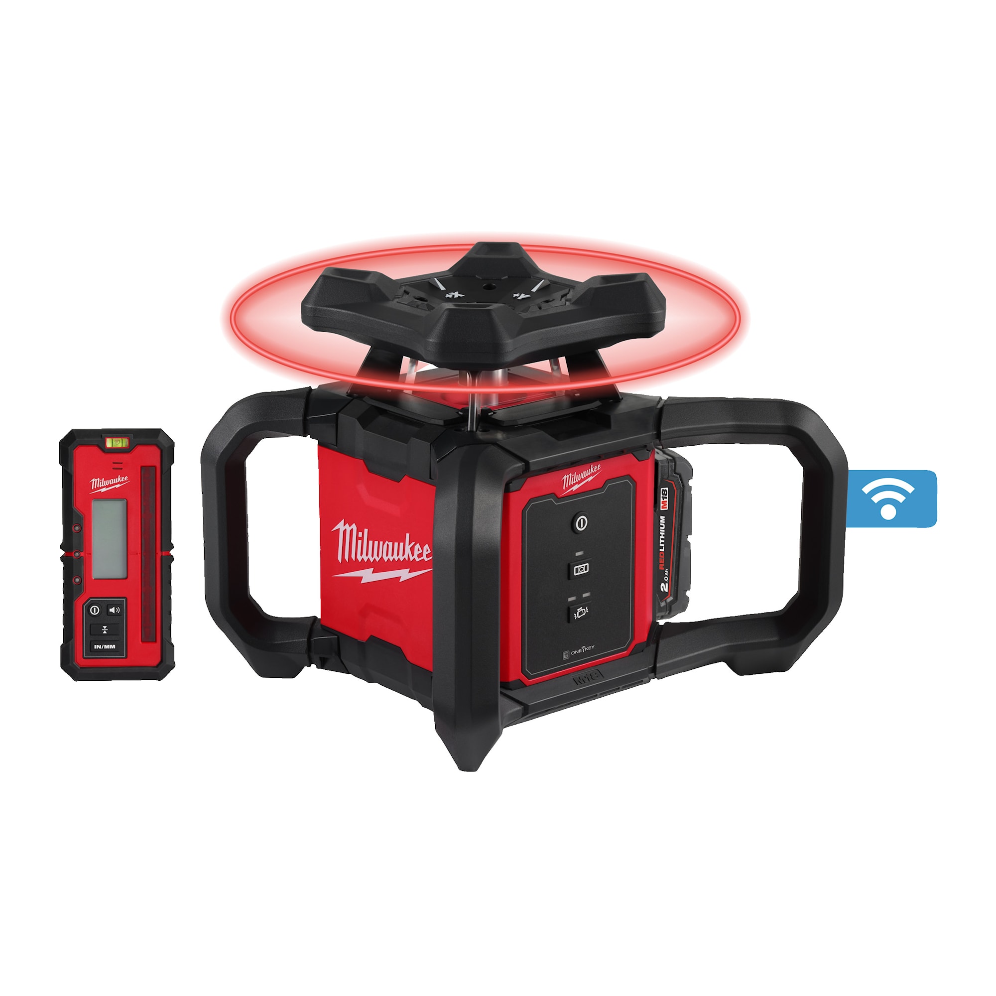 Milwaukee M18 RLOH600-201C  Rotationslaser