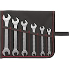 Format U-nyckelsats DIN3110 7-19mm 6 delar, dubbel