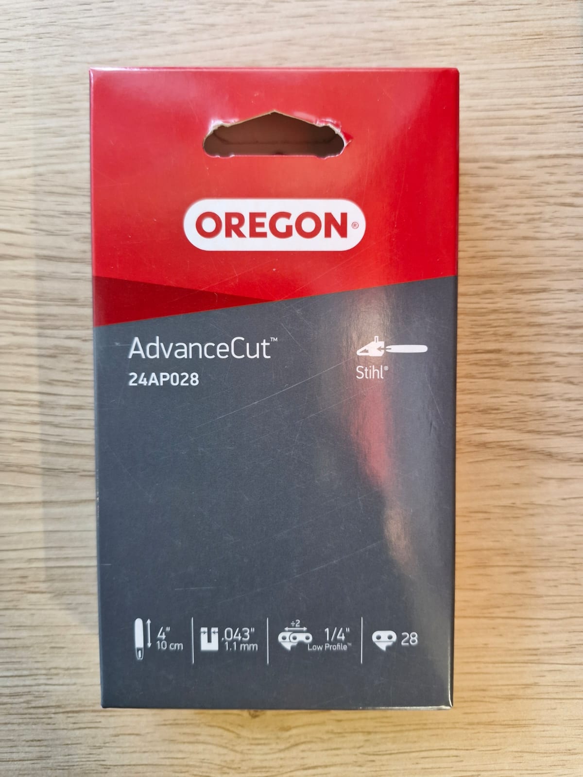 Oregon 4 tum 10 cm - 24AP028E