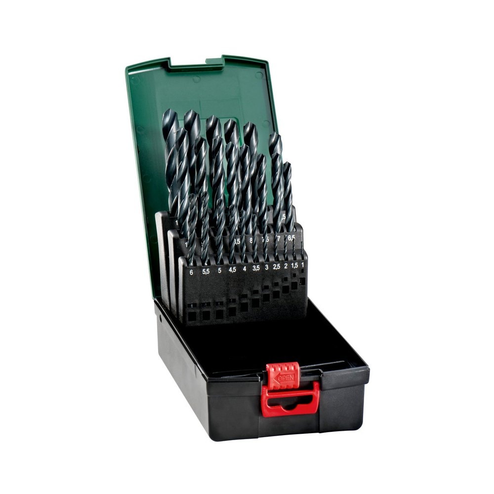 Metabo HSS-R-Kunststoffkassette SP, 25-teilig, Kunststoffkassette